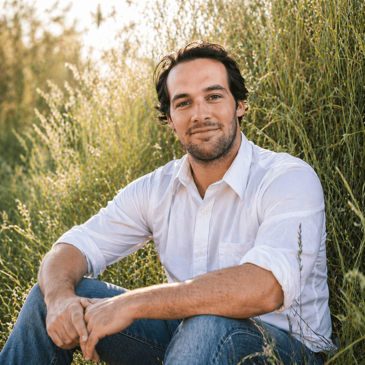 Portrait of Tim Cronshaw, senior software and AI engineer based in Santa Barbara, California